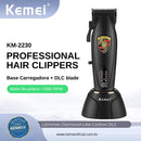 Máquina de Corte Brushless 10w com Base Carregadora Km-2230 | Kemei ®