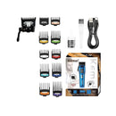 Máquina de Corte Kit Lâmina Fade & Taper +9.000 RPM Km-2796 | Kemei ®