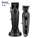 Kit Profissional Máquina de Corte Km-2296 + Acabamento km-2293 | Kemei ®