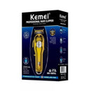 Kit Profissional Máquina de Corte km-1986 + Acabamento Km-1949 | Kemei ®
