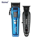 Kit Profissional Máquina de Corte Km-2796 + Acabamento Km-2293 | Kemei ®