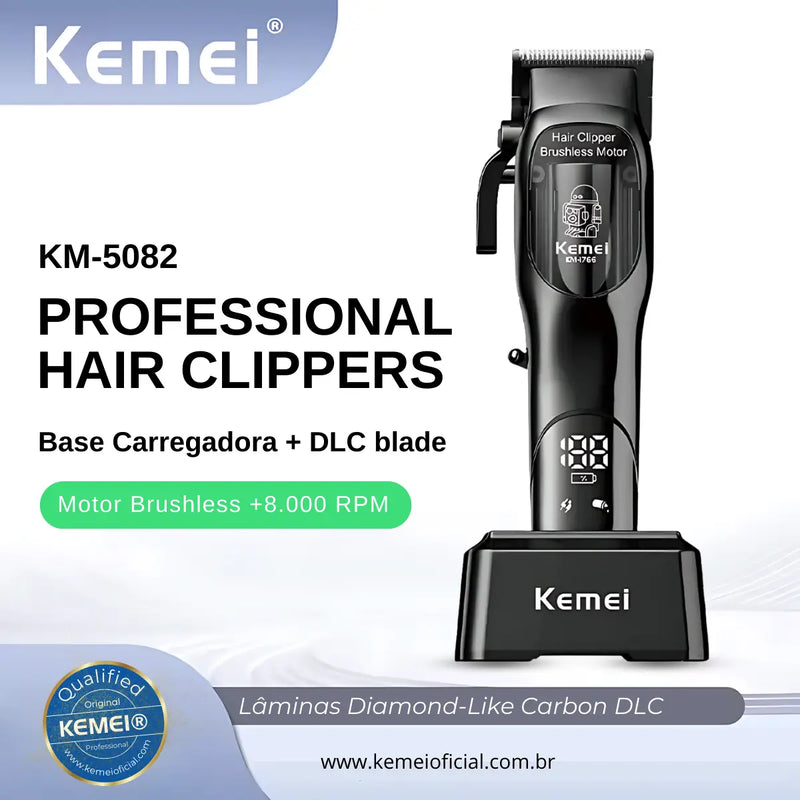 Máquina de Corte 8.000 RPM com Base carregadora Km-1766 | Kemei ®