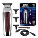 Kit Profissional Máquina de Corte Km-2600 + Acabamento Km-9163 | Kemei ®