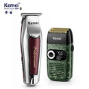 Kit Profissional Máquina de Acabamento Km-9163 + Shaver Km-2027 | Kemei ®