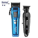 Kit Profissional Máquina de Corte Km-2796 + Acabamento Km-2293 | Kemei ®