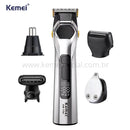 Aparador de Pelos 14 em 1 Proteção IPX6 Profissional Km-1791 | Kemei ®