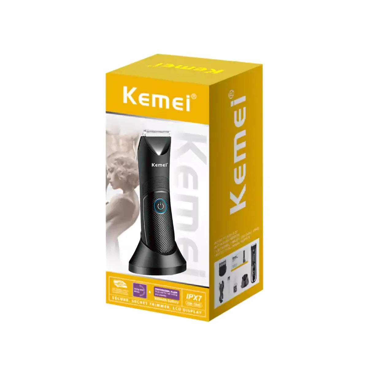 Kit Aparador Íntimo Km-1838 + Shaver Km-1112 | Kemei ®