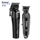 Kit Profissional Máquina de Corte 10w Km-1858 + Acabamento Km-2293 | Kemei ®