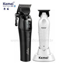 Kit Profissional Máquina de Corte 10w Km-1858 + Acabamento Km-2299 | Kemei ®
