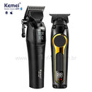 Kit Profissional Máquina de Corte 10w Km-1858 + Acabamento Km-2351 | Kemei ®