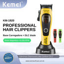 Máquina de Corte Motor Magnético 7.5W +Base Carregadora Km-1920 | Kemei ®