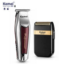 Kit Profissional Máquina de Acabamento Km-9163 + Shaver Km-2024 | Kemei ®