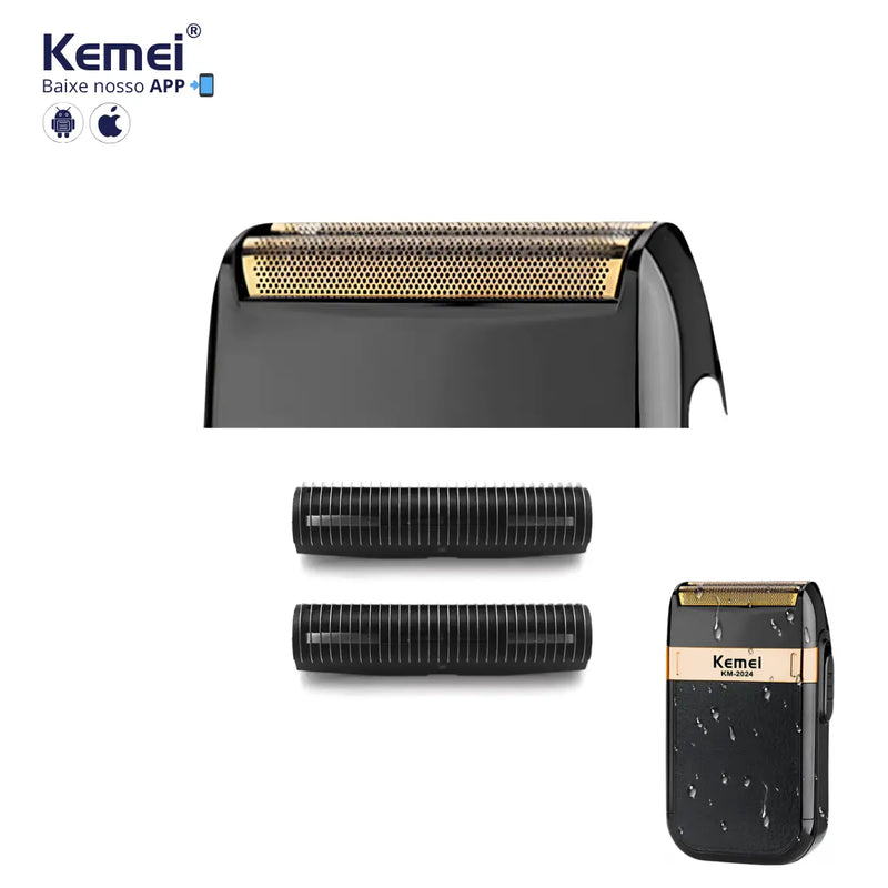 Kit de Reposição Completo para Barbeador Km-2024 | Kemei ®