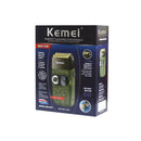 Barbeador Elétrico Profissional 3x velocidades Km-2027 | Kemei ®