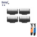 Kit 4x Pentes 1 2 4 6 mm Para Aparador de pelos KM-1910 | Kemei ®