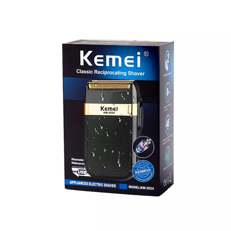 Aparador à Prova D'agua IPX7 Km-1845 + Shaver IPX4 Km-2024 | Kemei ®