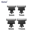Kit 4x Pentes 5 7 9 11 mm Para Máquina KM-1855 | Kemei ®