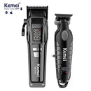 Kit Profissional Máquina de Corte Km-2796 + Acabamento Km-2293 | Kemei ®