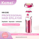 Depilador Feminino 6 em 1 Alta Velocidade com ajuste até 80° km-2192 | Kemei ®