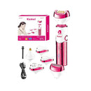 Depilador Feminino 6 em 1 Alta Velocidade com ajuste até 80° km-2192 | Kemei ®