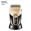 Barbeador Elétrico Profissional com Base Km-3209 | Kemei ®