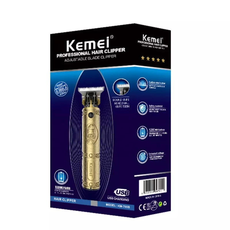 Máquina de Acabamento 10w km-700B + Barbeador Elétrico Km-TX1 | Kemei ®