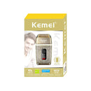 Barbeador Elétrico 8.500 RPM 3x lâminas Km-T88 | Kemei ®