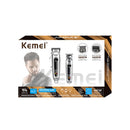 Kit Profissional Máquina de Corte + Acabamento Km-8540 | Kemei ®