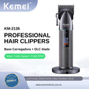 Máquina de Corte Modo Turbo Com Base Carregadora Km-2136 | Kemei ®