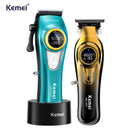 Kit Profissional Máquina de Corte Km-2242 + Acabamento Km-1677 | Kemei ®