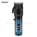 Máquina de Cortar Cabelo 7.200 RPM Profissional Km-1781 | Kemei ®