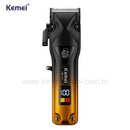 Máquina de Cortar Cabelo 7.200 RPM Profissional Km-1781 | Kemei ®