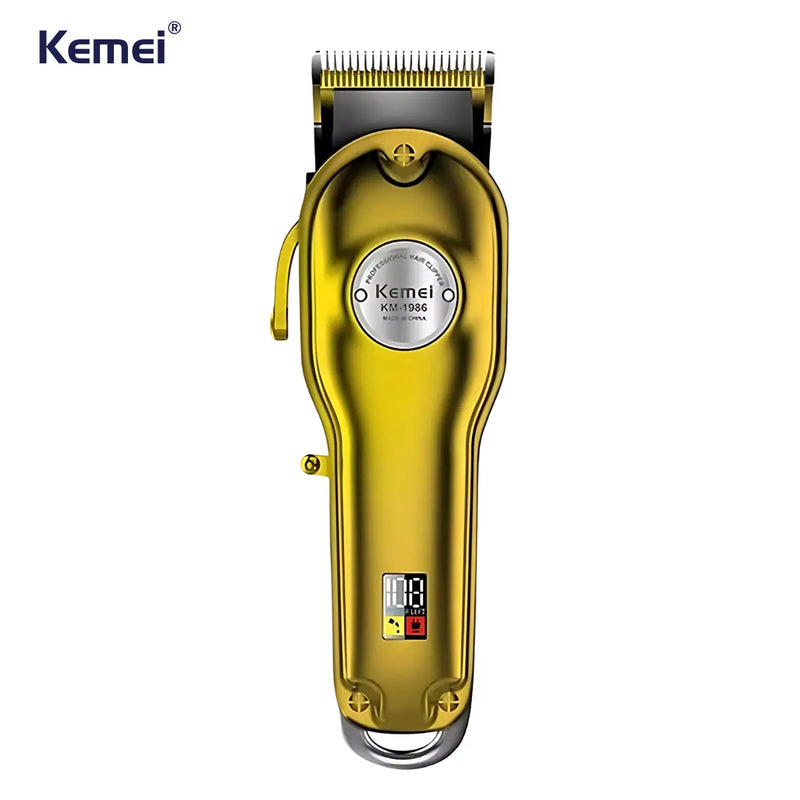 Máquina de Cortar Cabelo Profissional km-1986 | Kemei®