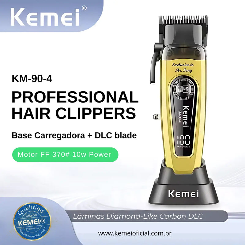 Lançamento Máquina de Corte 10w Com Base Carregadora Km-90-4 | Kemei ®