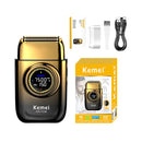 Barbeador Elétrico Turbo 7.500RPM 3x velocidades Km-T228 | Kemei ®