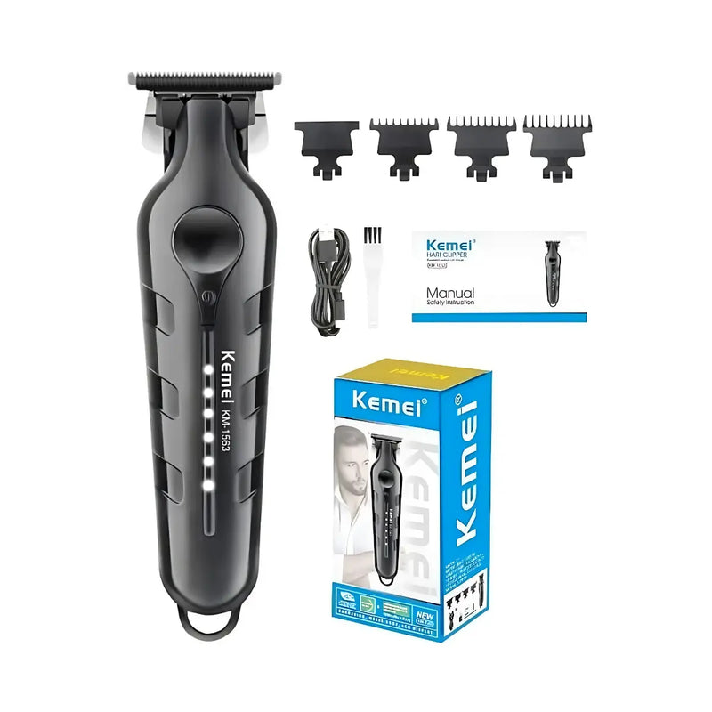 Máquina de Acabamento 0Gap Profissional Km-1563 | Kemei ®