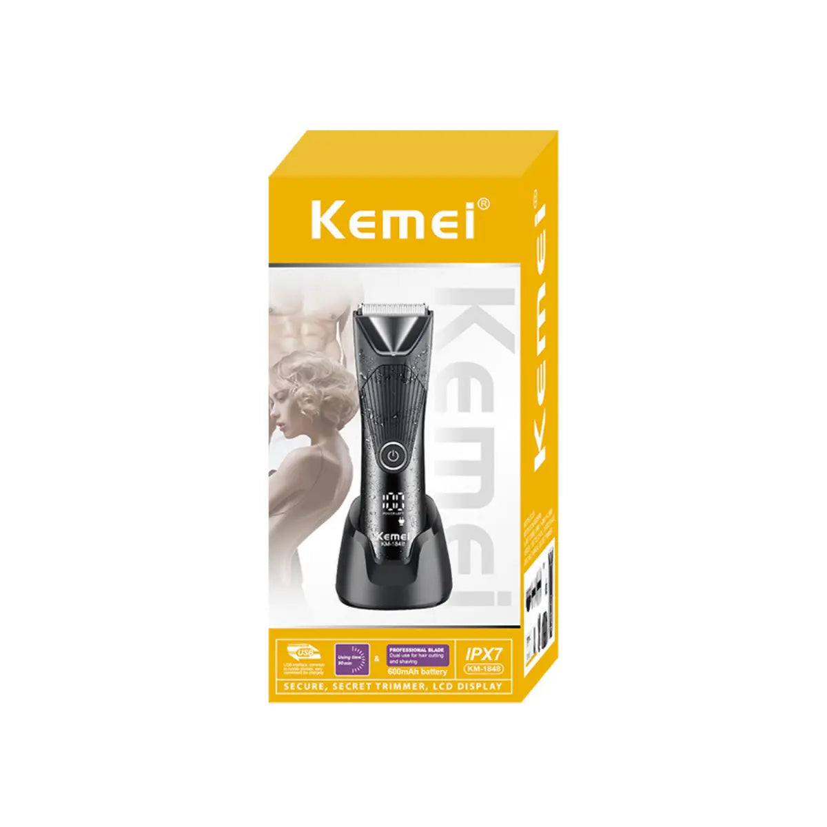 Aparador íntimo à Prova D'agua + Base Km-1848 | Kemei ®