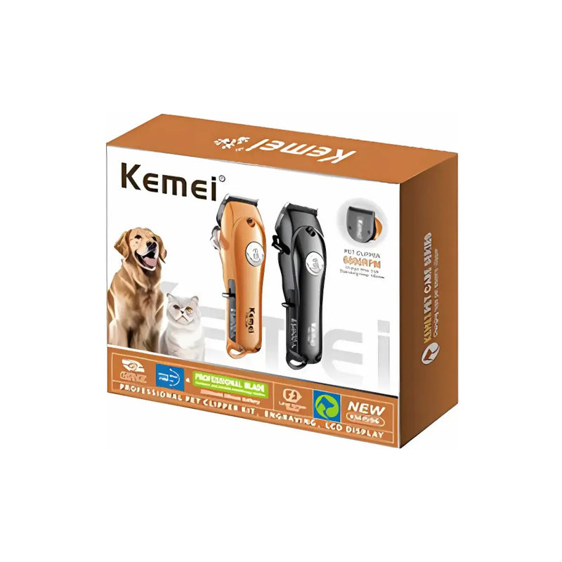 Máquina de Tosa Pet Clipper 7.000 RPM Profissional Km-1596 | Kemei ®