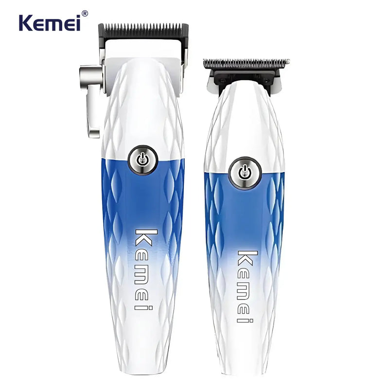 Kit Máquina de corte 10w Km-1689A + Acabamento 10w Km-1690A | Kemei ®