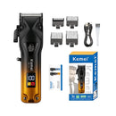 Máquina de Cortar Cabelo 7.200 RPM Profissional Km-1781 | Kemei ®