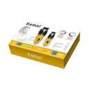 Kit Máquina de Corte Profissional + Acabamento Km-8501 | Kemei ®