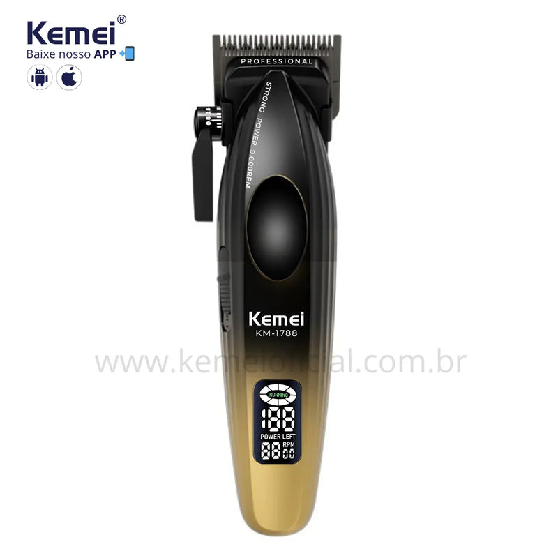 Máquina de corte 8w Profissional +9000 RPM Km-1788 | Kemei ®