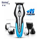 Aparador de Pelos Barba Cabelo +11 em 1 Profissional Km-5031 | Kemei ®
