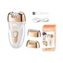 Kit Máquina Acabamento 0 Gap Km-2293 + Depilador Km-7102 | Kemei ®