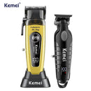 Kit Profissional Máquina de Corte Km-90-4 + Acabamento Km-2293 | Kemei ®