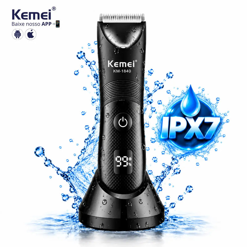 Aparador Íntimo à Prova D'agua com Proteção IPX7 Km-1840 | Kemei ®