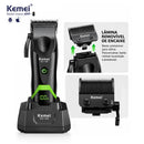 Lançamento Máquina de Corte Profissional +Base Carregadora Km-1386 | Kemei ®