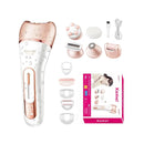 Depilador Feminino 6 em 1 à prova d'agua 2x velocidades km-6053 | Kemei ®