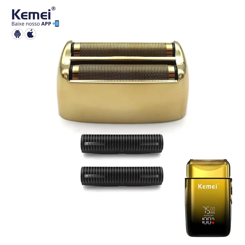 Kit de Reposição Completo para Barbeador Km-TX10 | Kemei ®