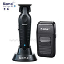 Kit Máquina de Acabamento com Base Km-2299 + Shaver Km-1102 | Kemei ®